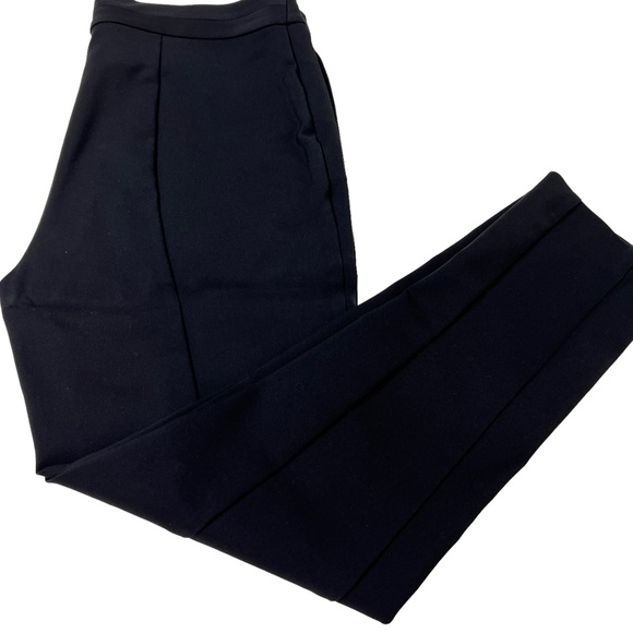 Gibson Latimer Black Center Seamed Stretch Skinny Slacks Size 10 - Picture 5 of 13